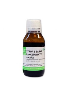 Syrop z babki lancetowatej, 1,5g/10ml, 125g