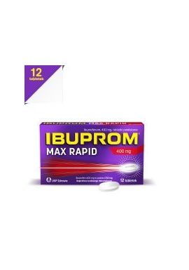 Ibuprom MAX Rapid tabl.powl. 400mg 12tabl.