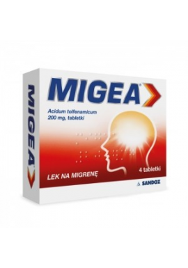 Migea 200mg 4 tabletki