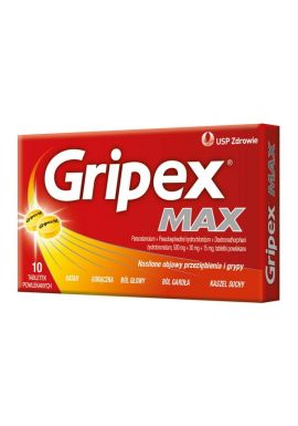 GRIPEX MAX 10 TABS (2 PCS PER ORDER)