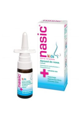 Nasic Kids aerozol do nosa dla dzieci od 2 do 6 lat 10ml 