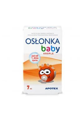 Oslonka Baby, krople dla niemowlat od 1 dnia zycia, 7ml
