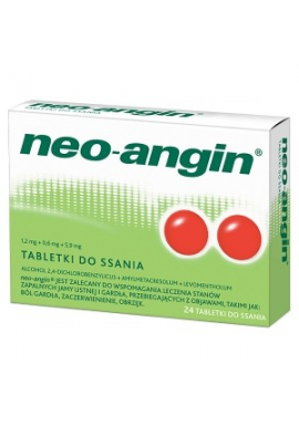 Neo-Angin z cukrem 24 tabletek