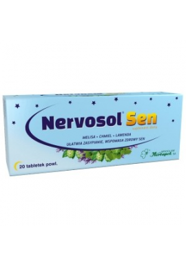 Nervosol sen tabletki 20