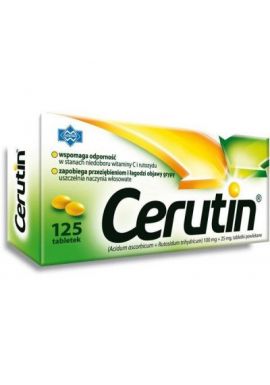Cerutin 125 tabletek