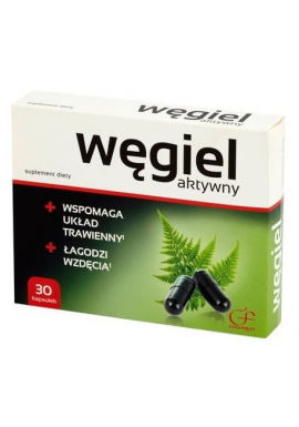 Węgiel aktywny, 30 kapsułek