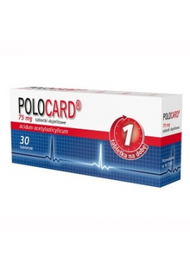 Polocard 75mg 30 tabletek