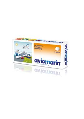 Aviomarin, 50mg, 10 tabletek