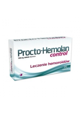Procto-Hemolan Control 20 tabletek 