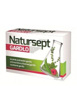 NATURSEPT gardło 18 past. do ssania 