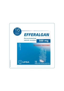 Efferalgan 500mg 16 tabletek musujacych