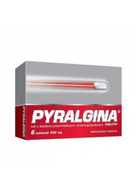 Pyralgina 500mg 6 tabletek