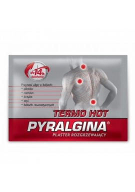 PYRALGINA TERMO HOT Plaster silnie rozgrzewający 1 sztuka