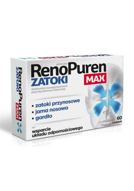 RenoPuren Zatoki MAX 60 tabletek