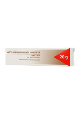 Maść z sulfobituminianem amonowym 20 g (Hasco) ICHTIOLOWA