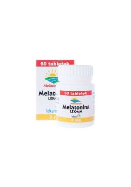 Melatonina, 3mg, 60 tabletek