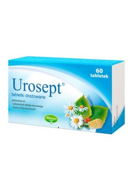 Urosept, tabletki drażowane, 60 szt.