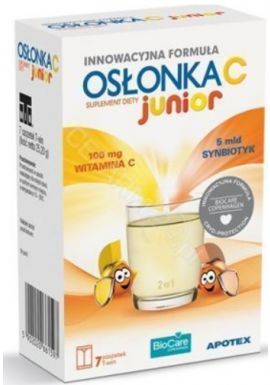 Oslonka C Junior 5 mld CFU 7 saszetek