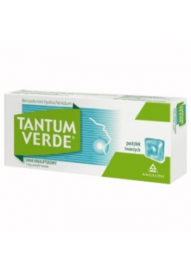Tantum Verde smak eukaliptusowy 20 pastylek