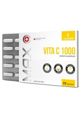 Max Vita C 1000, 15 kapsulek