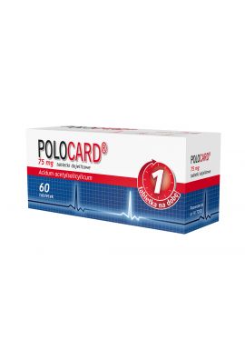 Polocard 75mg, 60 tabletek