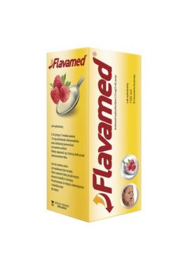Flavamed syrop 15mg/5ml smak malinowy 100ml