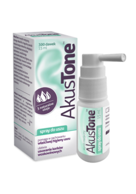 Akustone spray do uszu, 15 ml