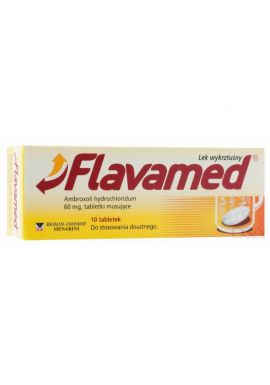 Flavamed, 60 mg, 10 tabletek musujących 