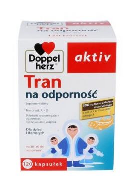 Doppelherz Aktiv Tran na odporność 120kaps