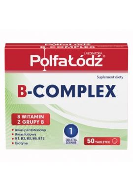 PolfaLodz B-Complex, 50 tabletek