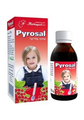 Pyrosal 1g/10g syrop 125g