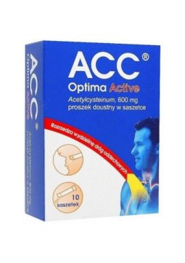 ACC Optima Active, 0,6g 10 saszetek