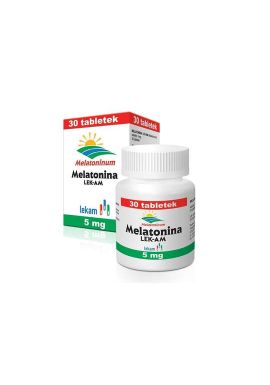 Melatonina, 5mg, 30 tabletek