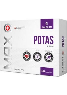 Potas MAX 333 mg 60 kapsulek Colfarm