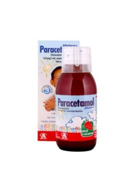Paracetamol Aflofarm 120 mg/ 5 ml, smak truskawkowy, 100 ml