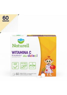 NATURELL Witamina C dla dzieci tabl. 60tab