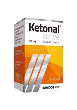 Ketonal Activ 10 kaps