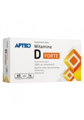 APTEO WITAMINA D FORTE 60 KAPSULEK 