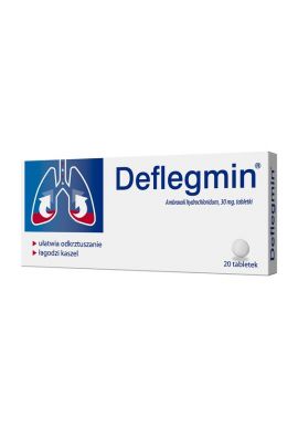 Deflegmin, 30mg, 20 tabletek