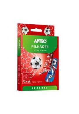Plastry APTEO dla dzieci piłkarze 12szt