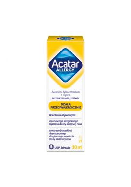 Acatar Allergy 1mg/ml, aerozol do nosa, 10 ml