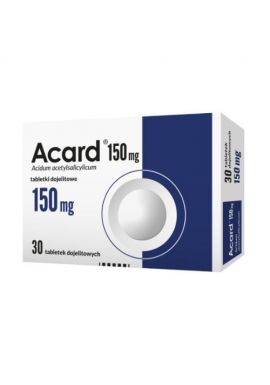 Acard 150mg 30 tabletek