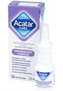 Acatar Care aer.donosa,roztw. 0,5mg/ml 15m