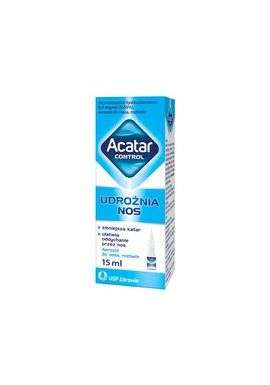 Acatar control 0,5mg/ml, aerozol do nosa, 15ml
