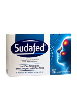 SUDAFED 12 TABS