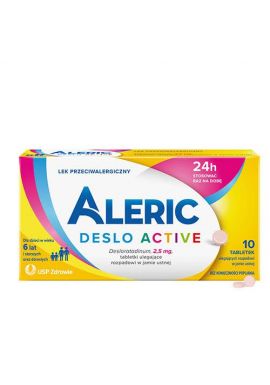 Aleric Deslo Active 2,5mg, 10 tabletek