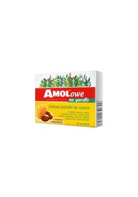 Amolowe na gardlo,z miodem i witamina C, 16 szt.