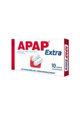 Apap Extra 10 tabletek