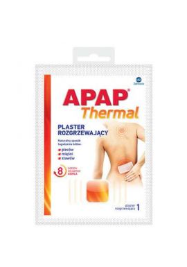 APAP THERMAL Plaster rozgrzewajacy 1 plaster