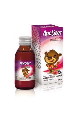 Apetizer, syrop dla dzieci powyzej 3. roku zycia 100ml malinowo-porzeczkowy